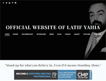 Tablet Screenshot of latifyahia.net